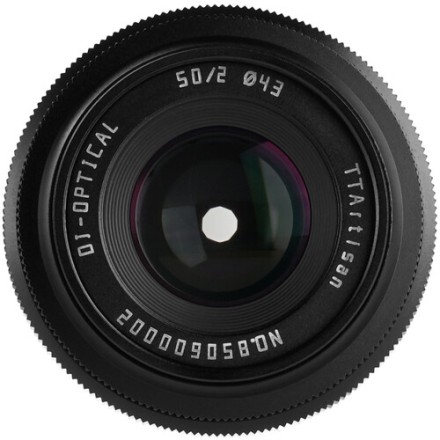 Обʼєктив TTArtisan 50mm f/2 для Sony E (Black)